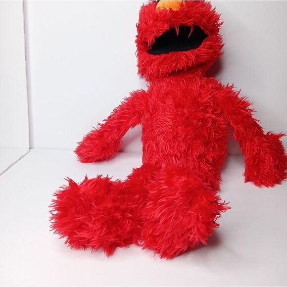 Hasbro Sesame Street 2014 ELMO Play All Day B1541 Plush Toy 22” - Picture 2 of 10